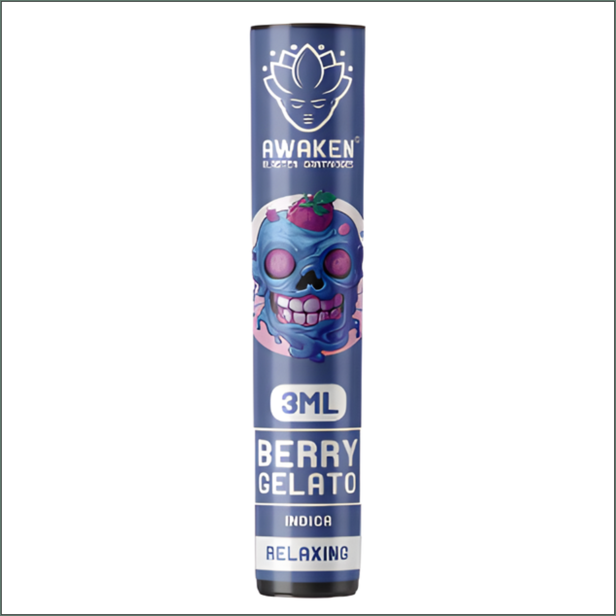 Awaken® Vape Blaster Cartridges 3ml - Berry Gelato (Indica)