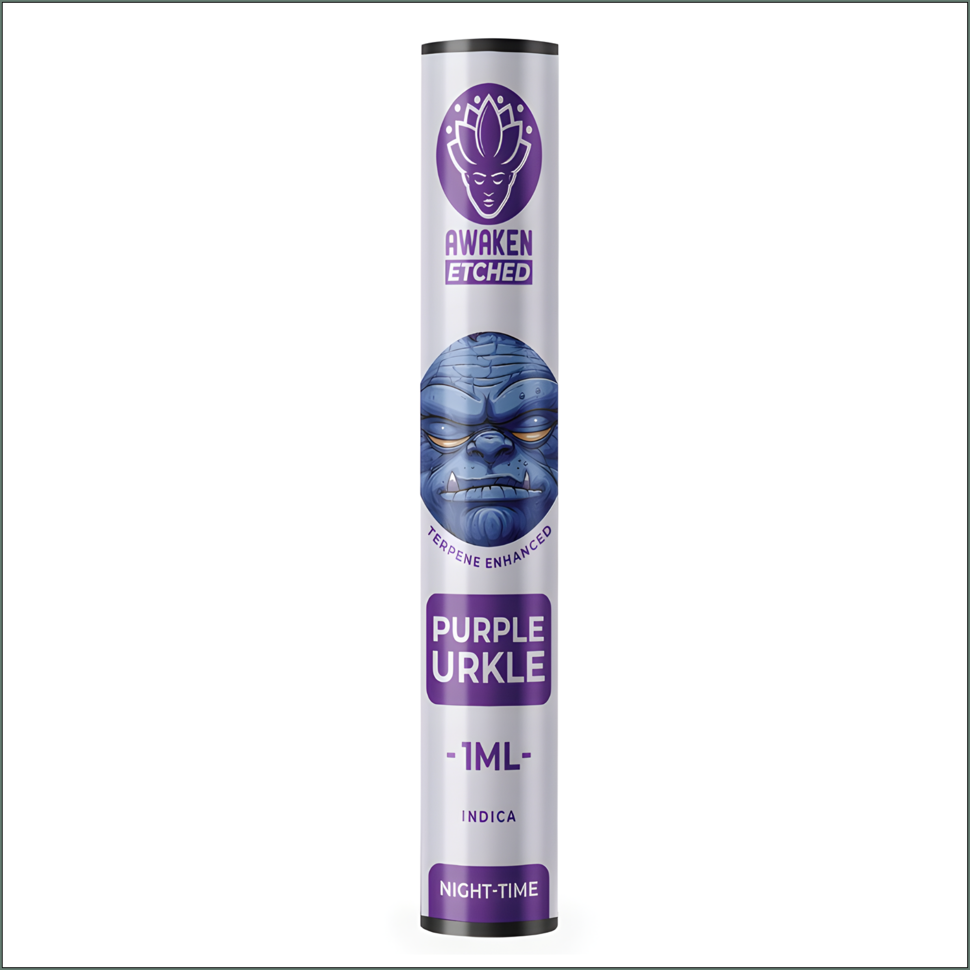 Awaken® Vape Etched Cartridges 1ml - Purple Urkle (Indica)