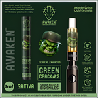 Awaken® Vape Blaster Cartridges 1ml - Green Crack #2 (Sativa)